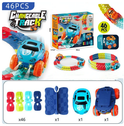 TrackMaster™ - Zbuduj dzikie tory wyścigowe, które łamią grawitację (50% ZNIŻKI)