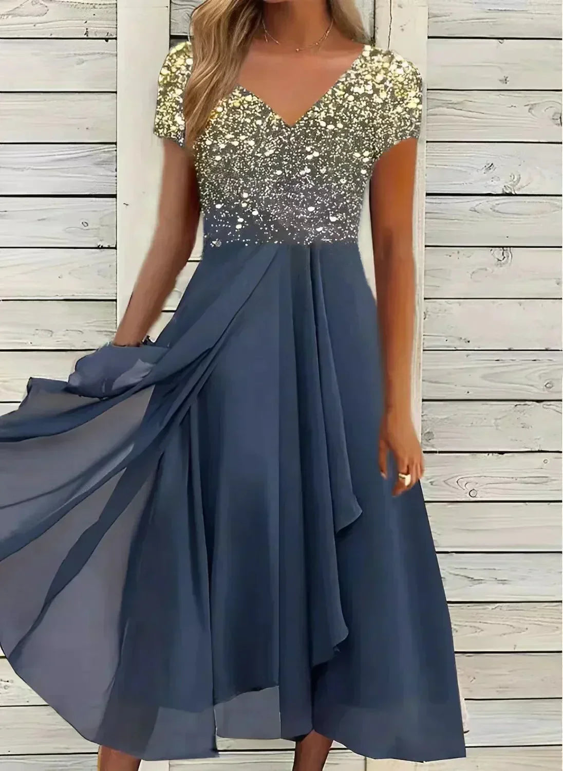 ARIANNE | Elegancka Sukienka Chiffon na Wydarzenia dla Dams