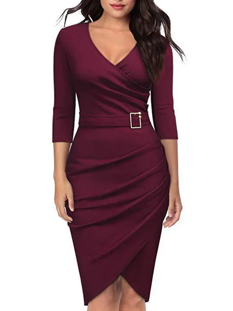 Elise™ | Elegancka Sukienka Dopasowana do Sylwetki