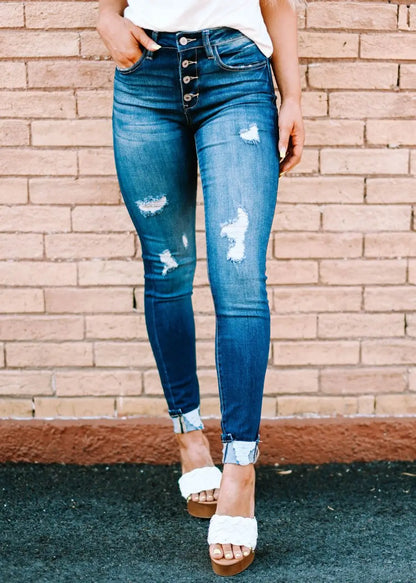 Odetta™ Slim Fit-Spodnie