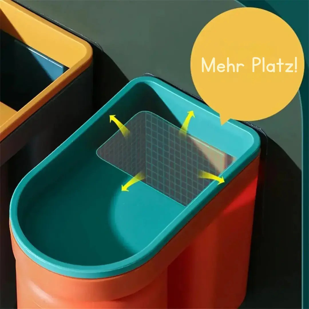 Samoprzylepny Uchwyt na Szczoteczki z Kubkiem – Oszczędność Miejsca