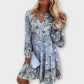 Valer - Letnia Sukienka Boho w Kształcie A