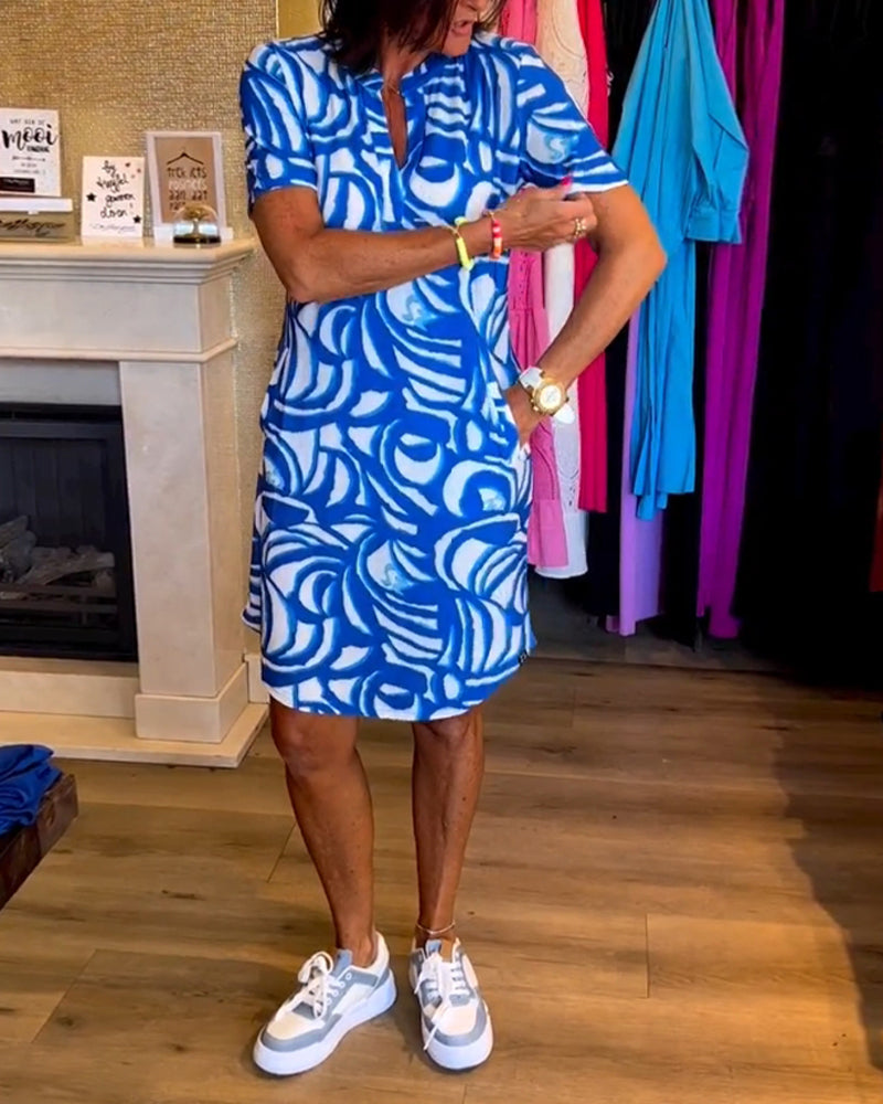 Sukienka Sloane - Krótki Rękaw