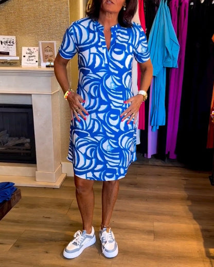 Sukienka Sloane - Krótki Rękaw