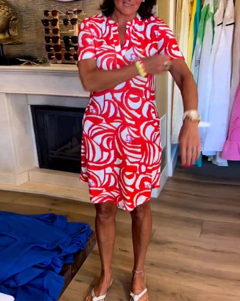 Sukienka Sloane - Krótki Rękaw