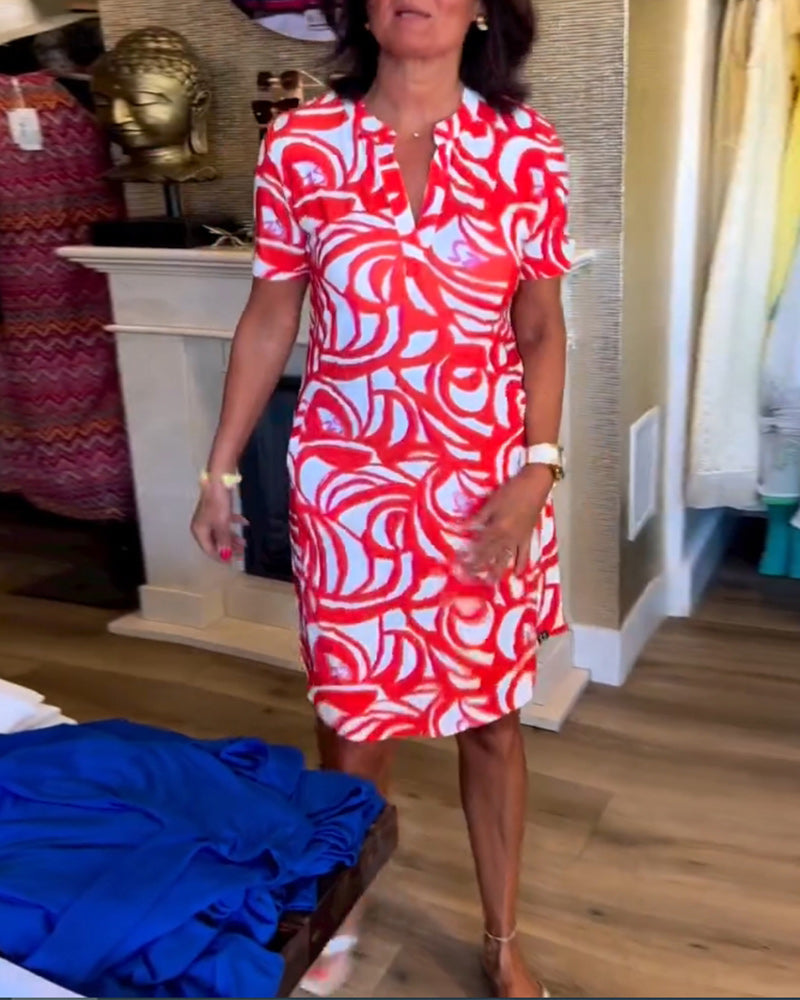 Sukienka Sloane - Krótki Rękaw