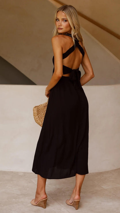 Laida - Glamourystyczna Maxi sukienka dla kobiet