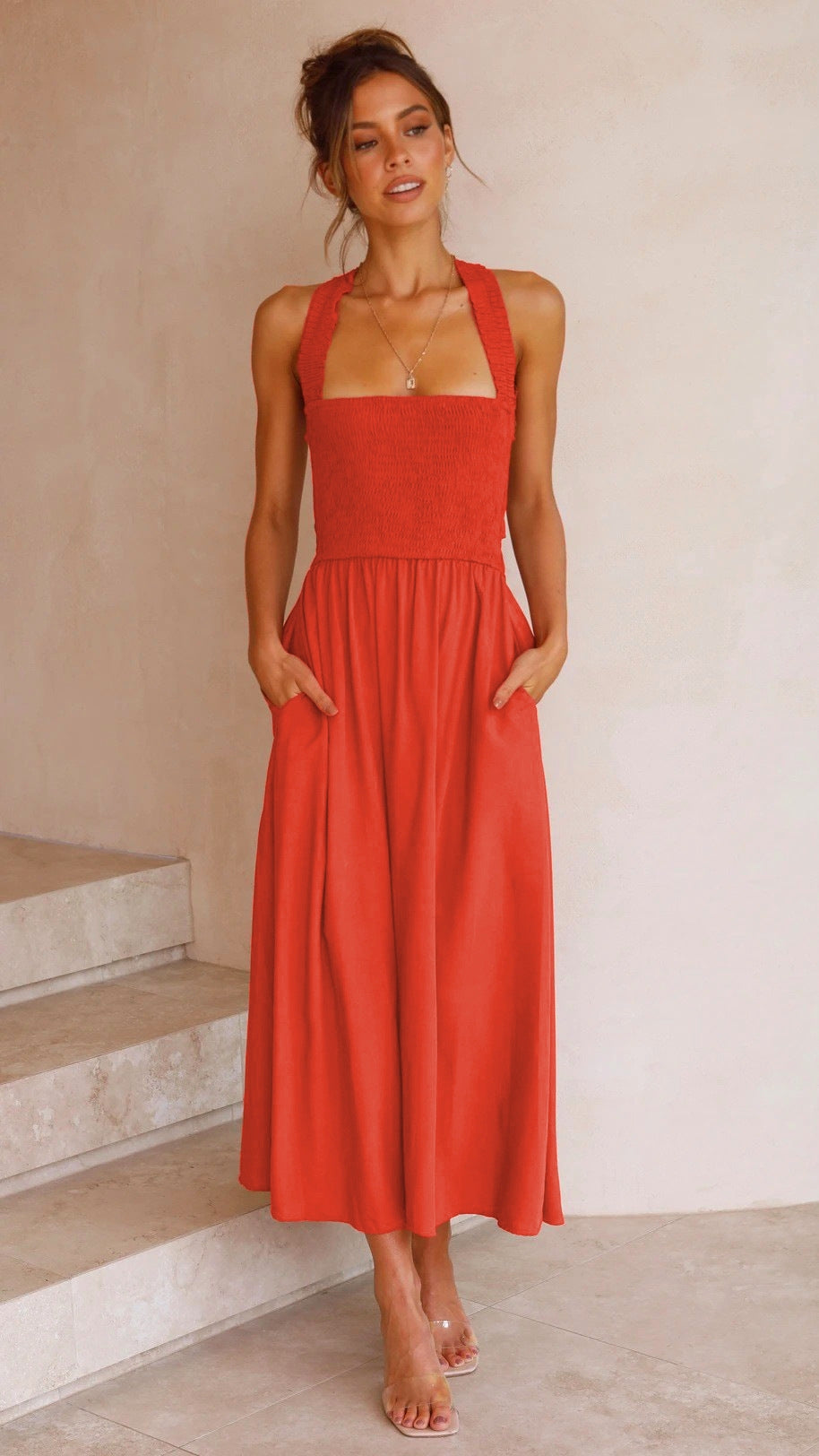 Laida - Glamourystyczna Maxi sukienka dla kobiet