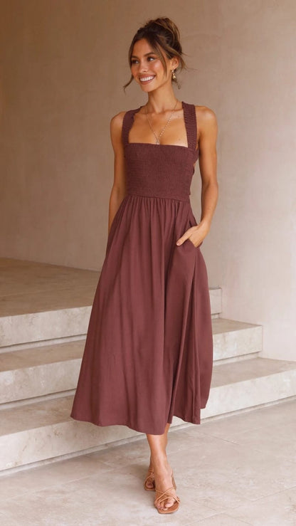 Laida - Glamourystyczna Maxi sukienka dla kobiet