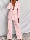 Jesika - Stylowy zestaw składający się z eleganckiego żakietu i eleganckich spodni