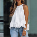 Lianne | Top z falbankami