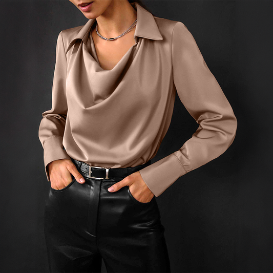 Cassie | Elegancka Bluzka Jedwabna dla Kobiet