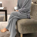 Emily | Casual dzianinowy sweter i spodnie