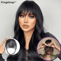 FringeSnap Natychmiastowe Grzywki | Bezwysiłkowe Wzmocnienie Stylu