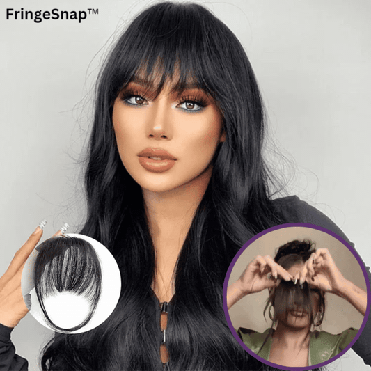 FringeSnap Natychmiastowe Grzywki | Bezwysiłkowe Wzmocnienie Stylu
