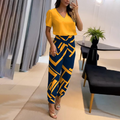 Lauren | Stylowy drukowany kombinezon