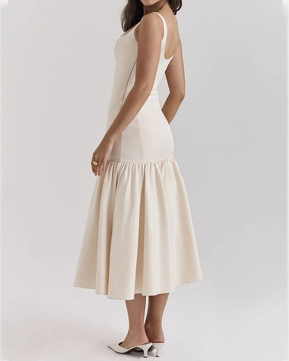 Maelynn | Elegancka Sukienka z Pełnym Dołem