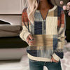 Tasia Casual Bluza z Kolorowymi Blokami
