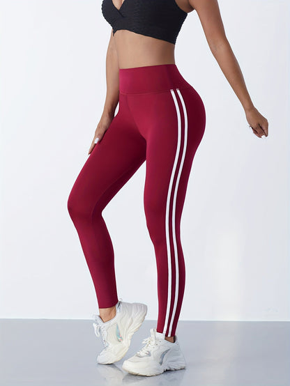 Nina | Legginsy do jogi z wysokim stanem i materiałem odprowadzającym wilgoć