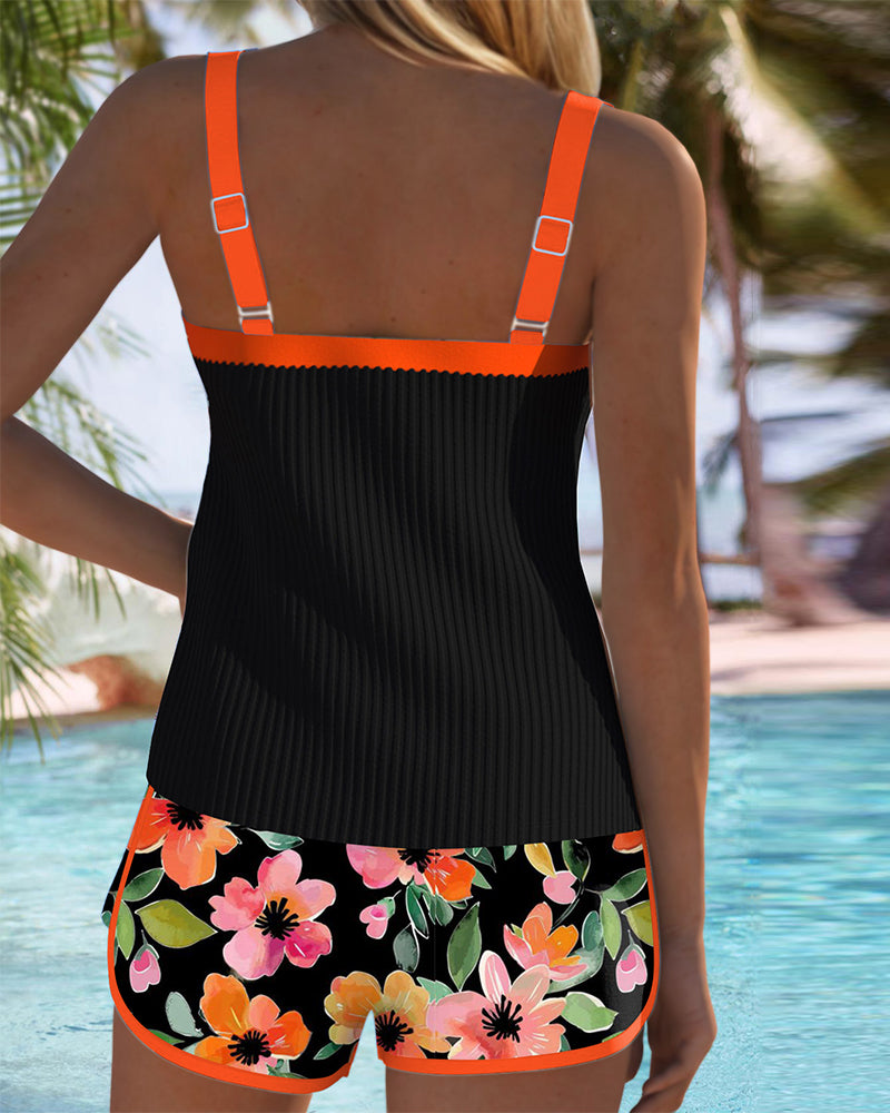 Tankini spodnie plażowe dwuczęściowe