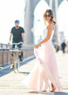 Eliana - Elegancka Biała Sukienka Maxi z Chiffonu | Ponadczasowy Styl i Romantyzm