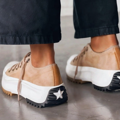 Laira | Chunky Lace-Up Sneakers