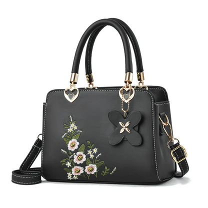 Torba Crossbody Flora | Z pięknym haftem