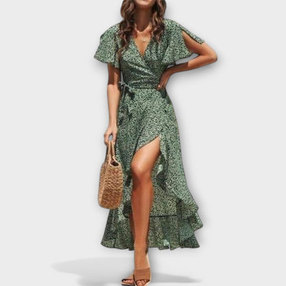 Maxi-Boho-Sukienka