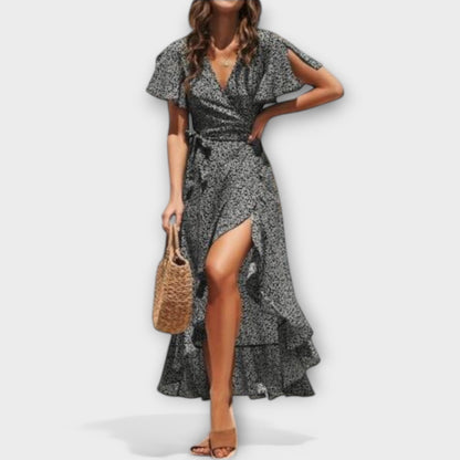 Maxi-Boho-Sukienka