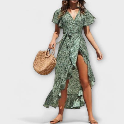 Maxi-Boho-Sukienka
