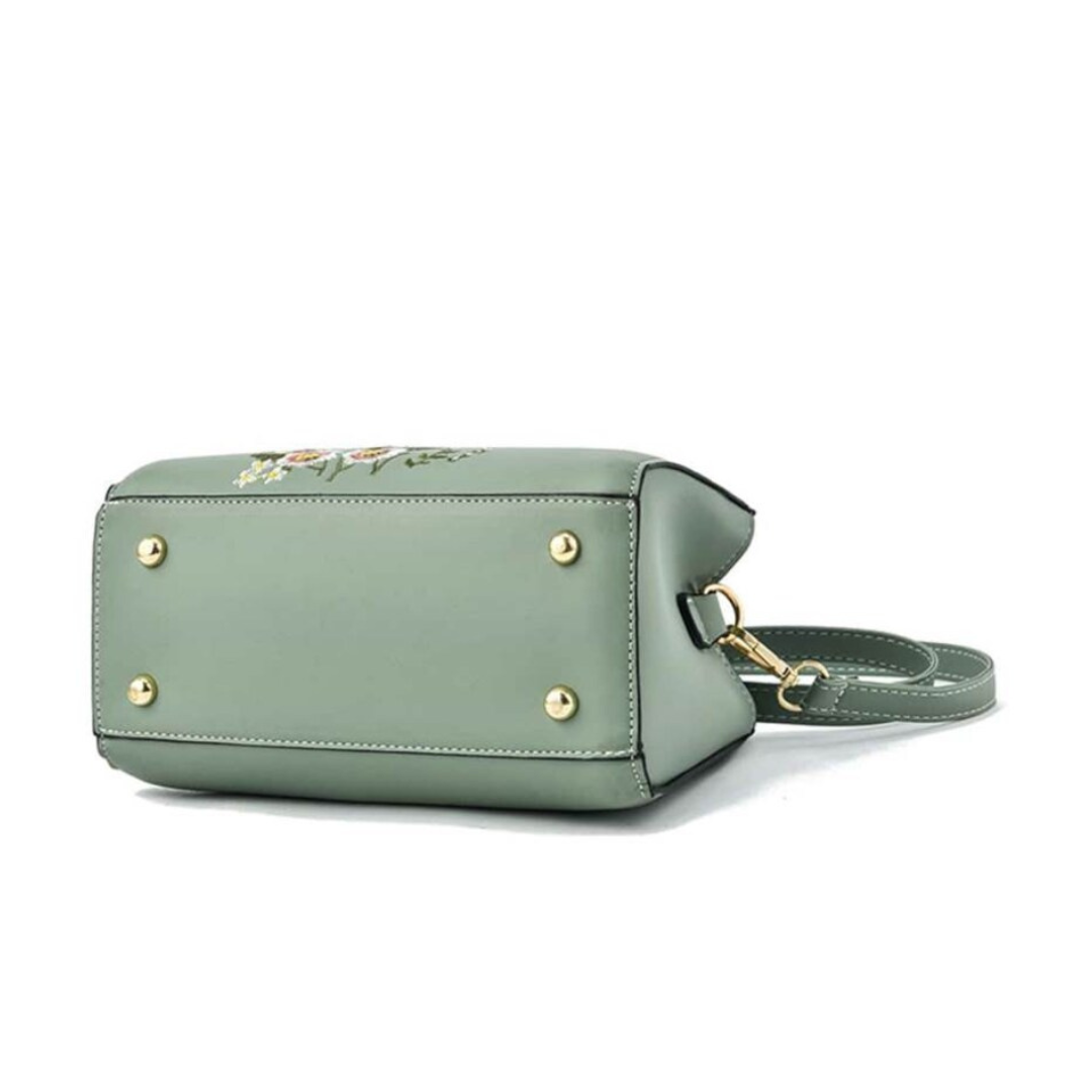 Torba Crossbody Flora | Z pięknym haftem