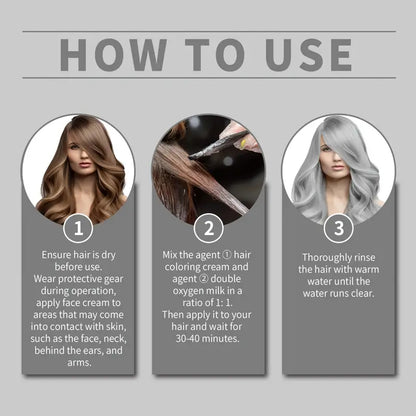 SilverLumina™ — Błyszcz z naturalnie żywymi, jedwabiście miękkimi srebrnymi włosami, które przyciągają każdy wzrok