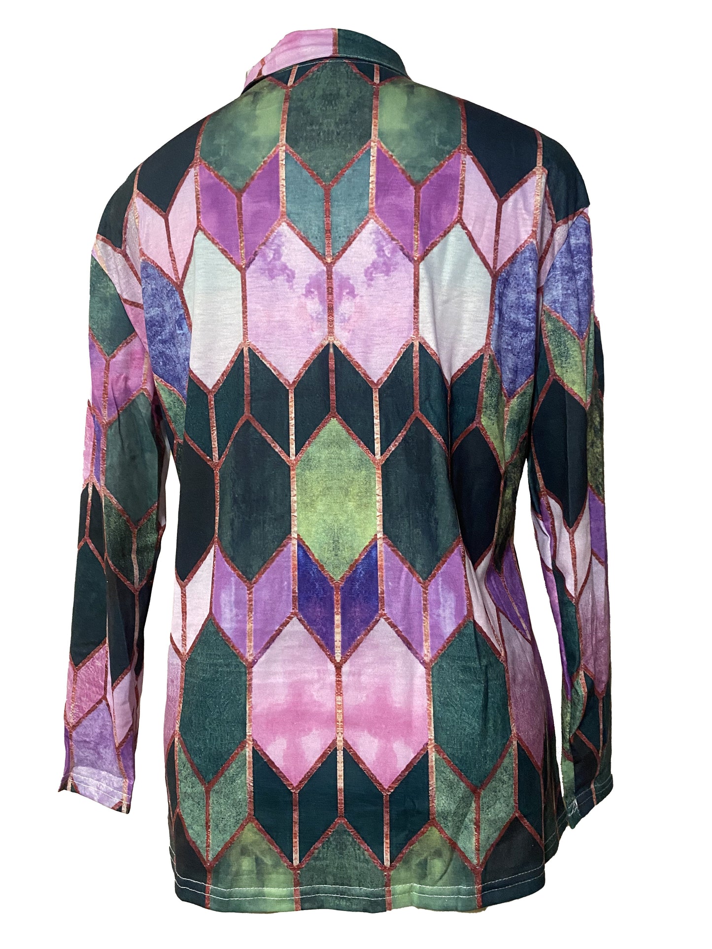 Sophie | Eleganckie biurowe casual topy z zamkiem