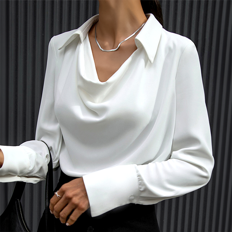 Cassie | Elegancka Bluzka Jedwabna dla Kobiet