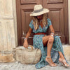 Damska Sukienka Maxi – Ibiza styl na lato