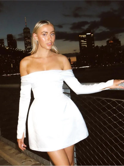 Damska Sukienka Off-Shoulder – Styl i Szyk na Każdą Okazję