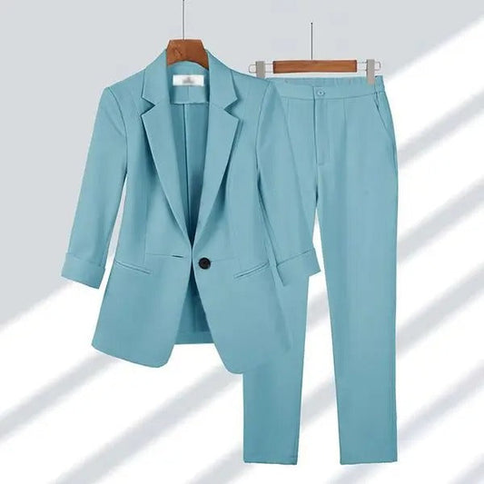 Cove Elegance-set: marynarka i spodnie