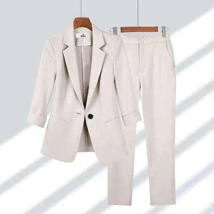 Cove Elegance-set: marynarka i spodnie