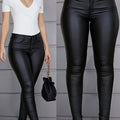 Sophie | Gecoate skinny jeans w wysokim stanie
