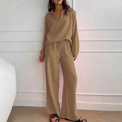 "StylizeSet" - Elegancki casualowy zestaw garniturowy