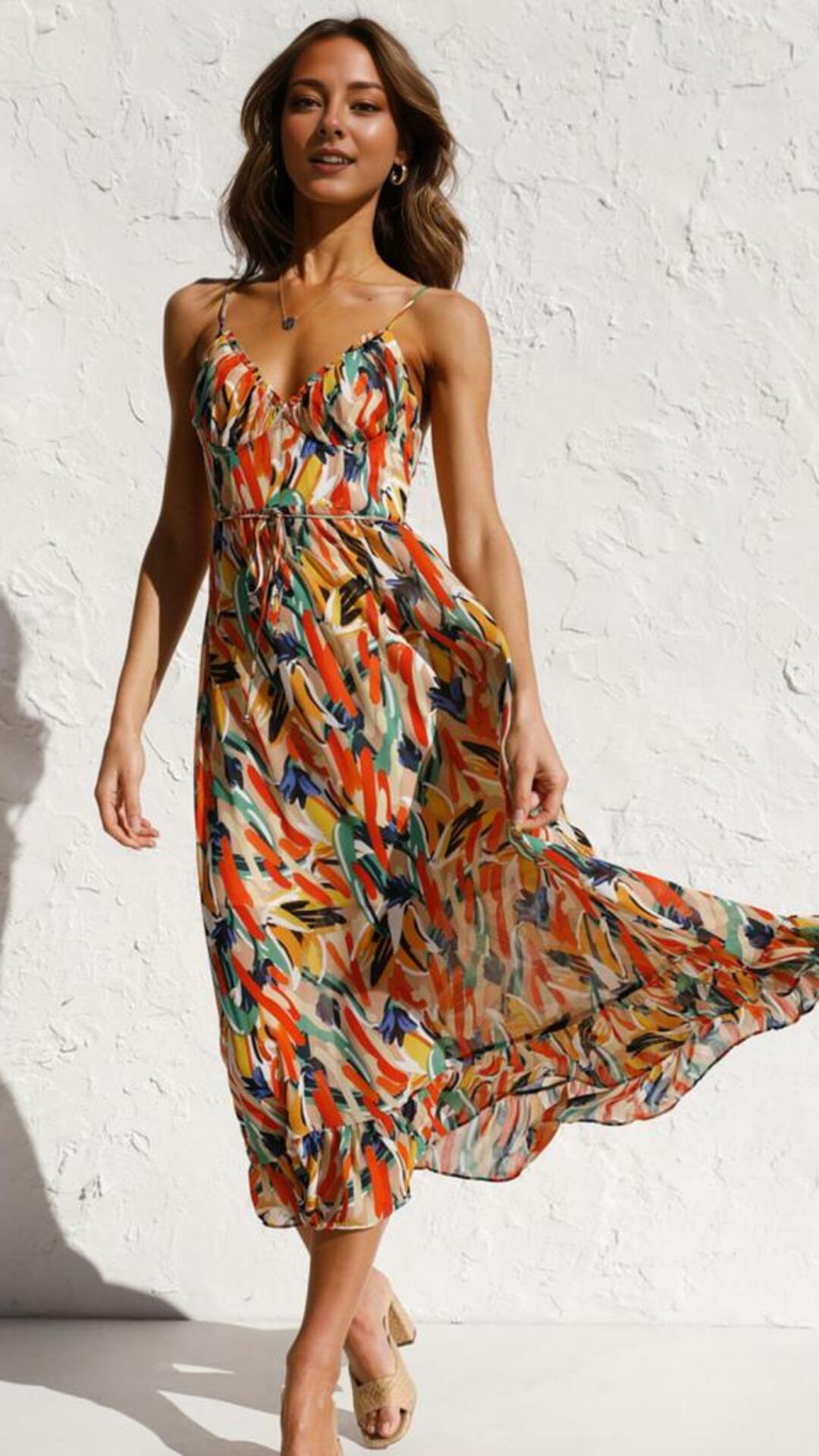 Constance | Letnia Sukienka Maxi
