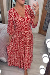 Bente | Boho Długa Sukienka