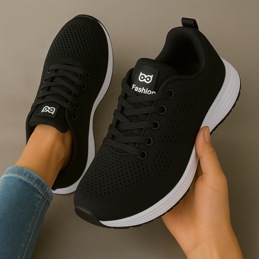 Danuta OrthoStep Oddychające Sneakersy – Premium Ortopedyczny Komfort i Wsparcie 2025