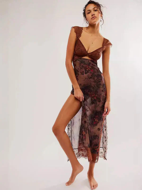 Sukienka Maxi Strand Floral