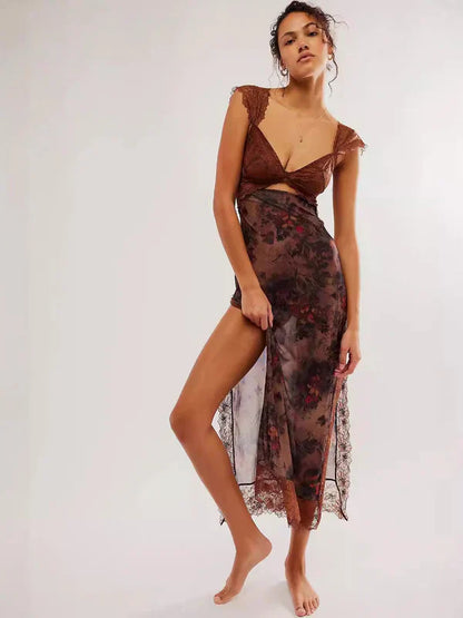 Sukienka Maxi Strand Floral