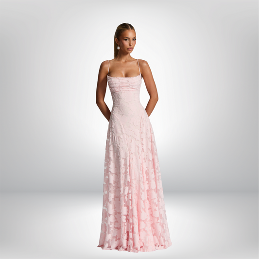 Franciszka™ | Elegancka Koronkowa Sukienka Maxi – Idealny Wybór na Wyjątkowe Okazje