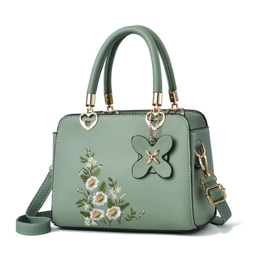 Torba Crossbody Flora | Z pięknym haftem