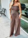 Jumpsuit z odkrytymi ramionami