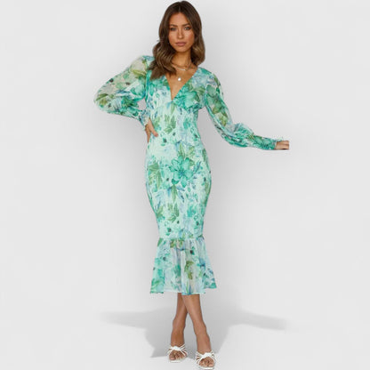 Camille | Kwiatowa elegancja w sukience