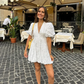 Isabelle – Elegancka Krótka Sukienka dla Kobiet